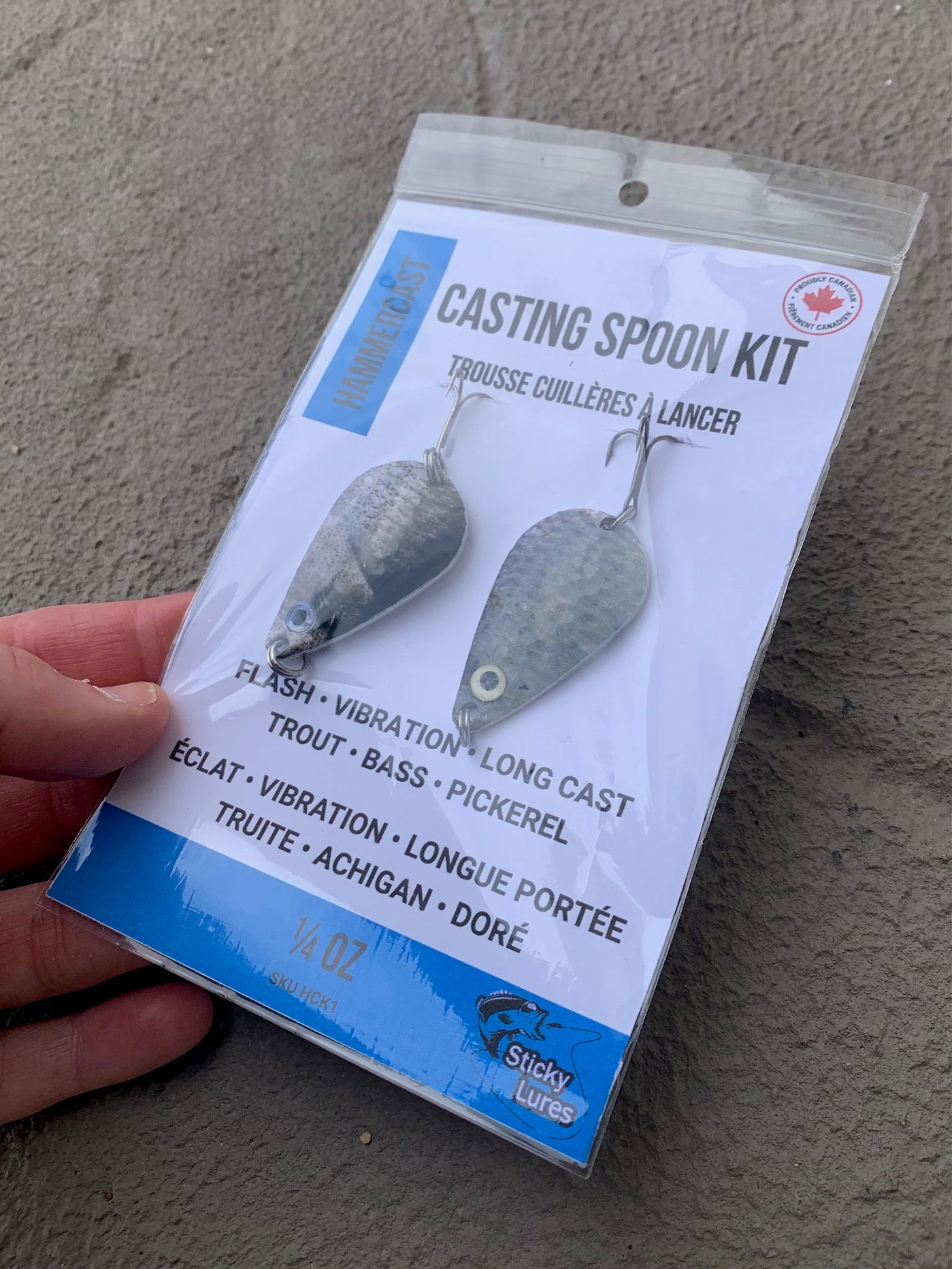 Hammercast Spoon Kit – Reaction Strike Casting Set