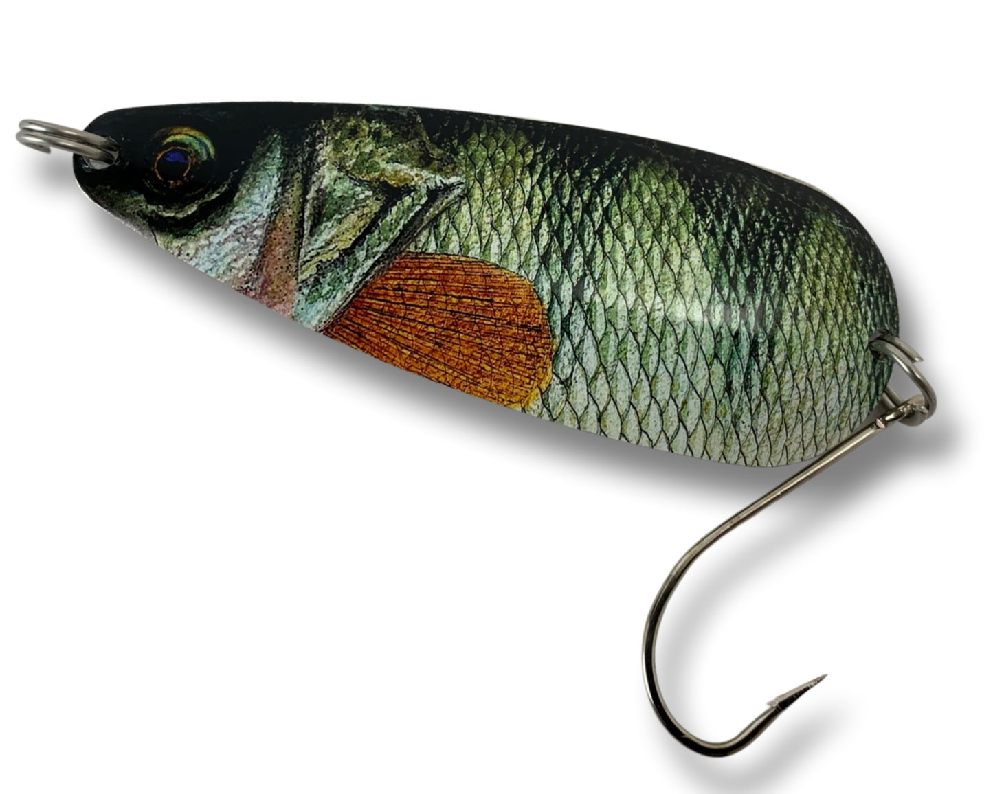 Pickerel fishing spoon
