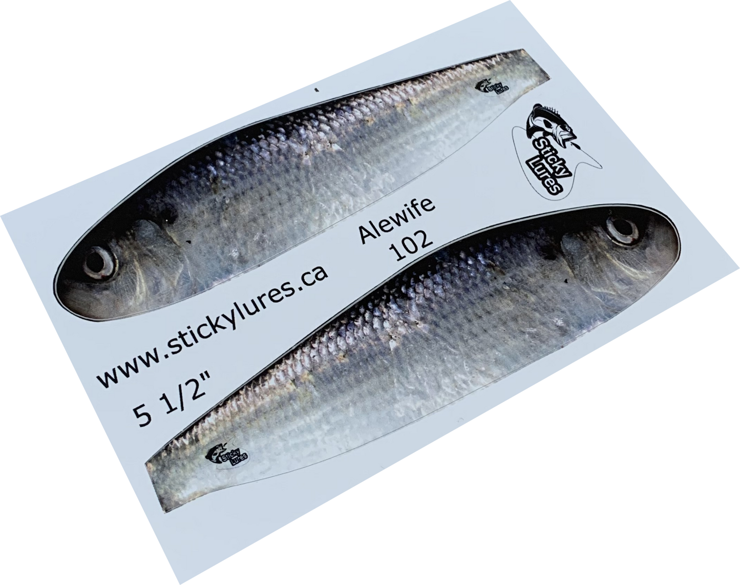 Jerkbait Minnow Alewife Sticky - SA102