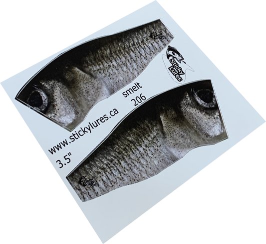 Popper Minnow Smelt Sticky - SS206