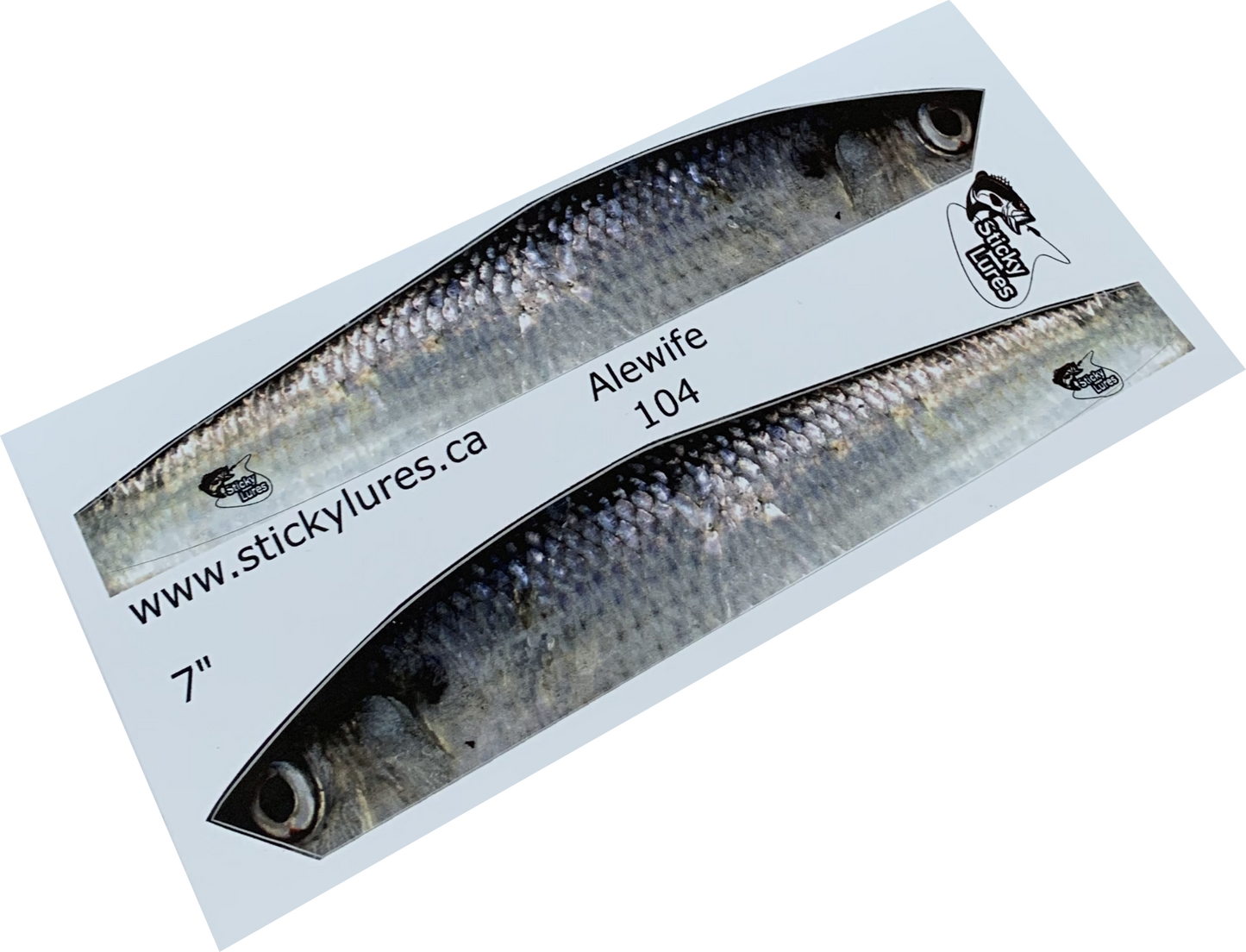 Jerkbait Minnow Alewife Sticky -SA104